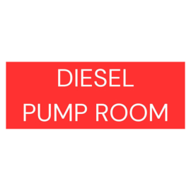 Diesel-Pump-Room-Signage