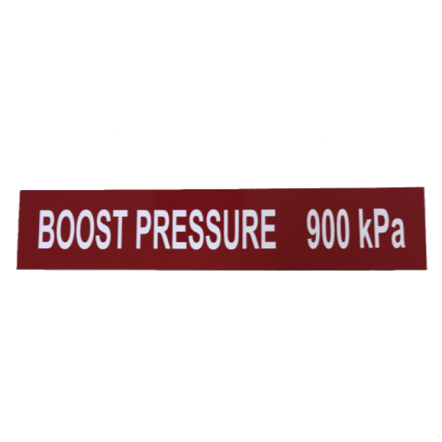 boost-pressure signs