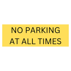 No-Parking-at-all-times-signage
