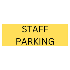 Staff-Parking-Signage