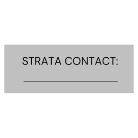 Strata-Contact-Signage