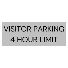 Visitor-Parking-4-hour-limit-signage
